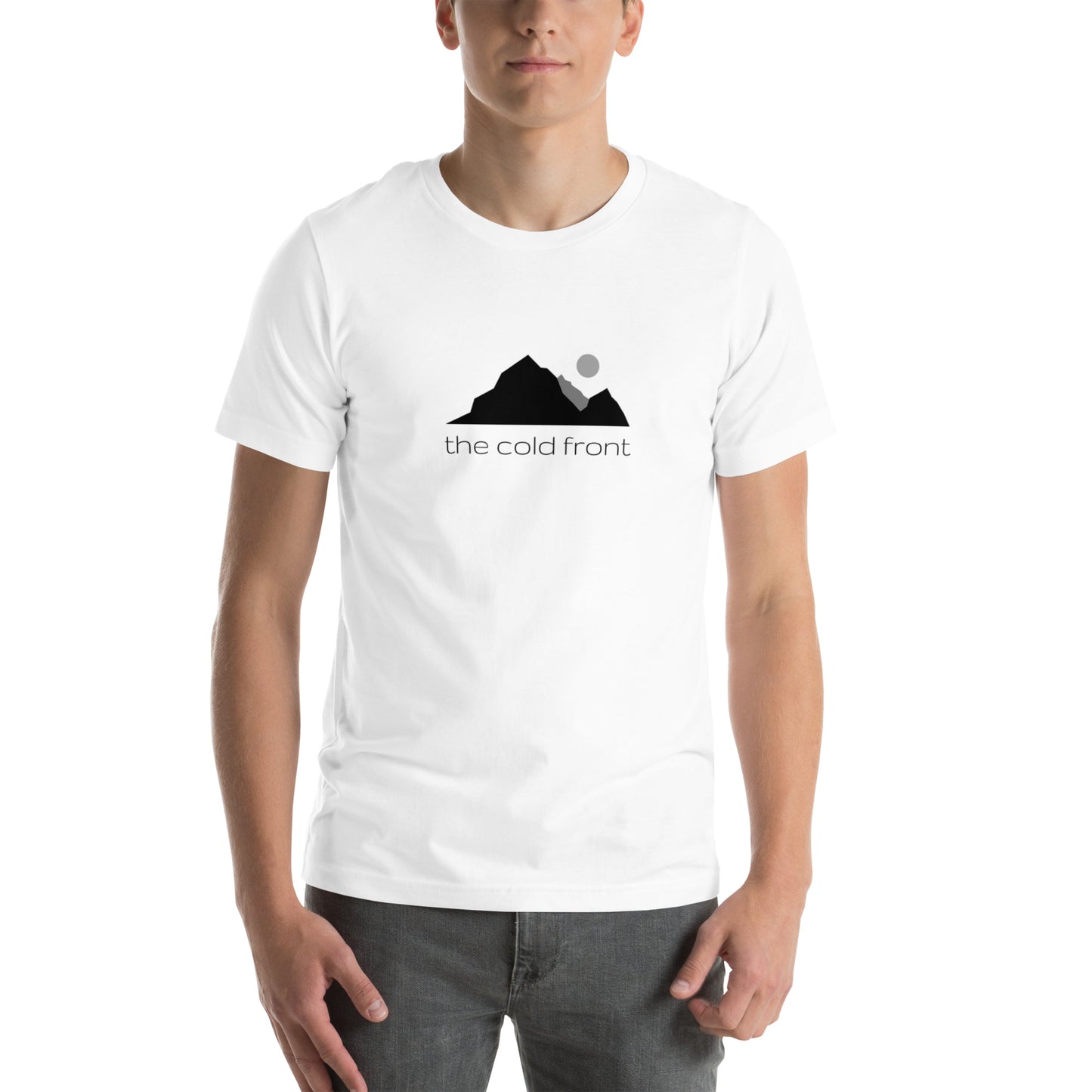 The Cold Front Mountain Unisex t-shirt